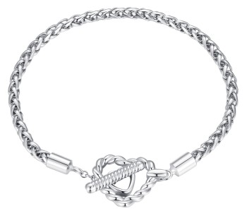 Bransoletka modułowa SERDUSZKO Srebro S925 Czerwiński