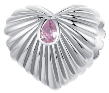 Charms Srebro 925 - Kolekcja Platoniczna Miłość, Serce Czerwiński