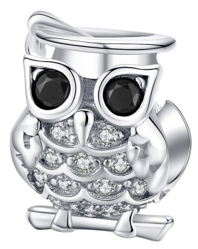 Charms Srebro 925 - Srebrna Sowa Czerwiński