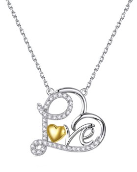 Naszyjnik Srebrny - Miłość Czerwiński