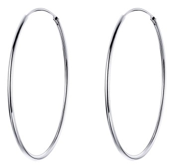 Srebrne Kolczyki - Koła Czerwiński