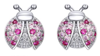 Srebrne Kolczyki - Srebrne Biedronki Czerwiński