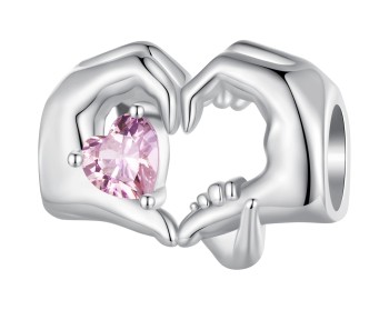 Charms Srebro 925 - Wyznanie Miłości Mamy Czerwiński