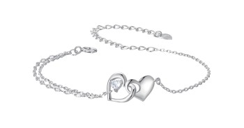 Bransoletka Srebrna 925 - Najdroższa Miłość Czerwiński