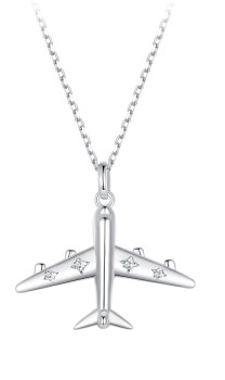 Naszyjnik Srebrny - Samolot Czerwiński