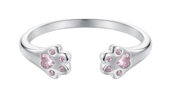 Pierścionek uniwersalny - Różowe Łapki Czerwiński