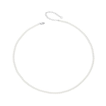 Naszyjnik Srebrny - Perełki Czerwiński