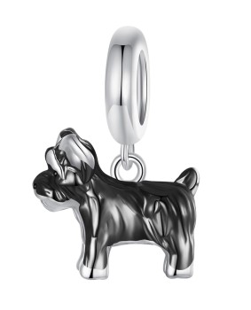 Charms Srebro 925 - Pies Sznaucer II Czerwiński
