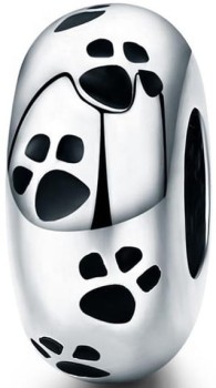 Charms Srebro 925 - Stopper Psi Spacer Czerwiński