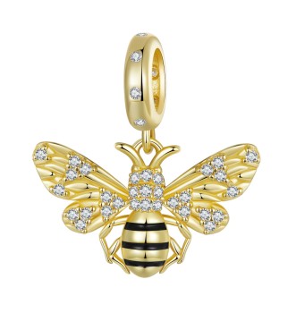 Charms Srebro 925 - Złota Pszczoła Czerwiński