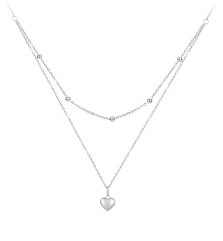 Naszyjnik Srebrny - Miłosny Węzeł Czerwiński