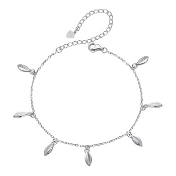 Bransoletka Srebrna 925 - Opadające Liście Czerwiński