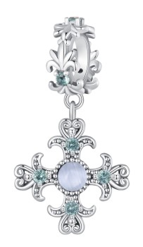 Charms Srebro 925 - Symbol Sakralny, Krzyż Czerwiński