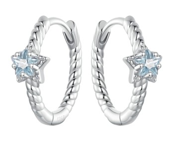 Kolczyki Srebro 925 - Błękitne Niebo Czerwiński