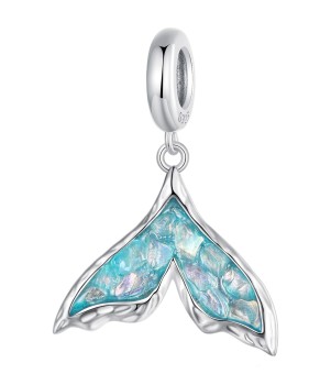 Charms Srebro 925 - Magiczny Ogon Syreny Czerwiński