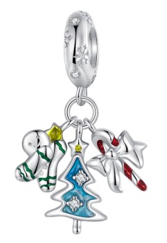 Charms Srebro 925 - Świąteczne Symbole Czerwiński