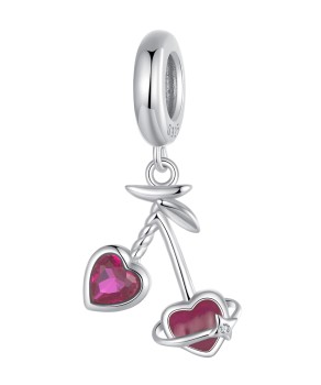 Charms Srebro 925 - Kolekcja Wdzięczność, Wiśnie Czerwiński