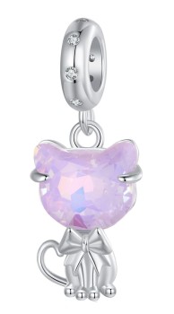 Charms Srebro 925 - Koteczek Czerwiński