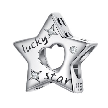 Charms Srebro 925 - Szczęśliwa Gwiazda Czerwiński