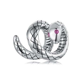 Charms Srebro 925 - Wąż Czerwiński