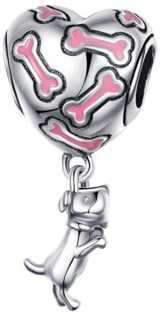 Charms Srebro 925 - Miłość do Zwierząt Czerwiński