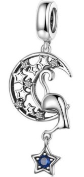 Charms Srebro 925 - Nocna Gwiazda Czerwiński