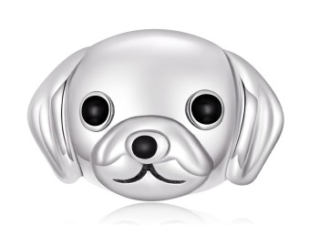 Charms Srebro 925 - Pies, Golden Retriever Czerwiński