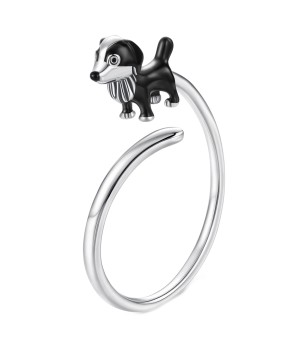 Pierścionek uniwersalny - Pieseczek Czerwiński