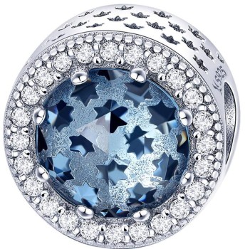 Charms Srebro 925 - Niebieska Głębia OKO Czerwiński