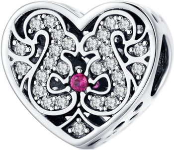 Charms Srebro 925 - Miłosny Bezkres Czerwiński
