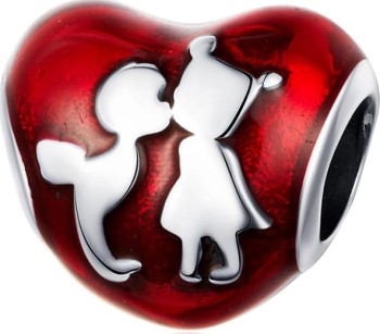 Charms Srebro 925 - Zakochana Para Czerwiński