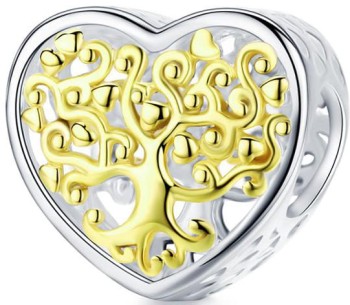 Charms Srebro 925 - Serce Drzewa Czerwiński