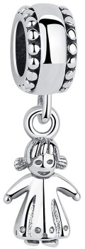 Charms Srebro 925 - Mała Dziewczynka Czerwiński