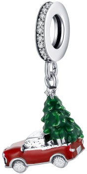 Charms Srebro 925 Limitowana Edycja by Czerwiński - CHOINKA NA SAMOCHODZIE