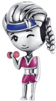 Charms Srebro 925 Limitowana Edycja by Czerwiński - KOCHAM SPORT!