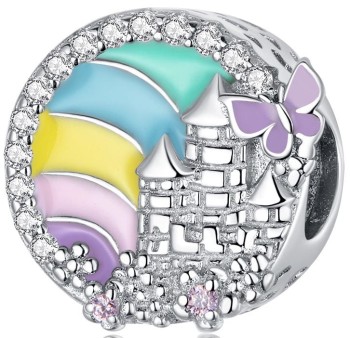 Charms Srebro 925 - Kolorowy Pałac Czerwiński