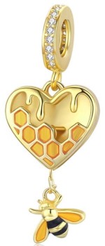 Charms Srebro 925 - Niezbędna Pszczoła Czerwiński