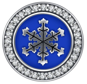 Charms Srebro 925 Limitowana Edycja by Czerwiński - PŁATEK ŚNIEGU II