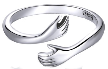 Pierścionek uniwersalny - Splecione Dłonie Czerwiński