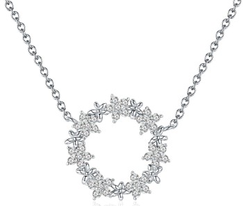 Naszyjnik Srebrny - Koło Kwiatuszki Czerwiński