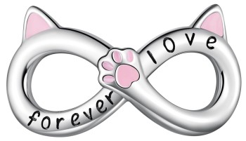 Charms Srebro 925 - Nieskończoność Pupila Czerwiński