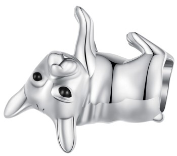 Charms Srebro 925 - Zwisający Piesek Czerwiński