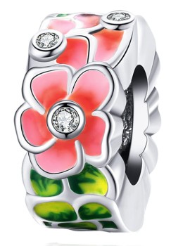 Charms Srebro 925 - Kwiatowy Raj Czerwiński