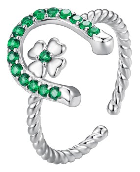 Pierścionek uniwersalny - Podkowa i Koniczyna Czerwiński