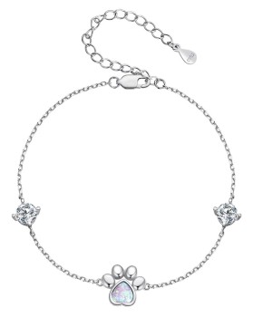 Bransoletka Srebrna 925 - Łapki Czerwiński