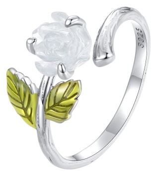 Pierścionek uniwersalny - Róża Zmieniająca Kolor Czerwiński