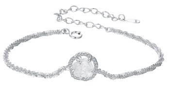 Bransoletka Srebrna 925 - Magiczna Róża Czerwiński